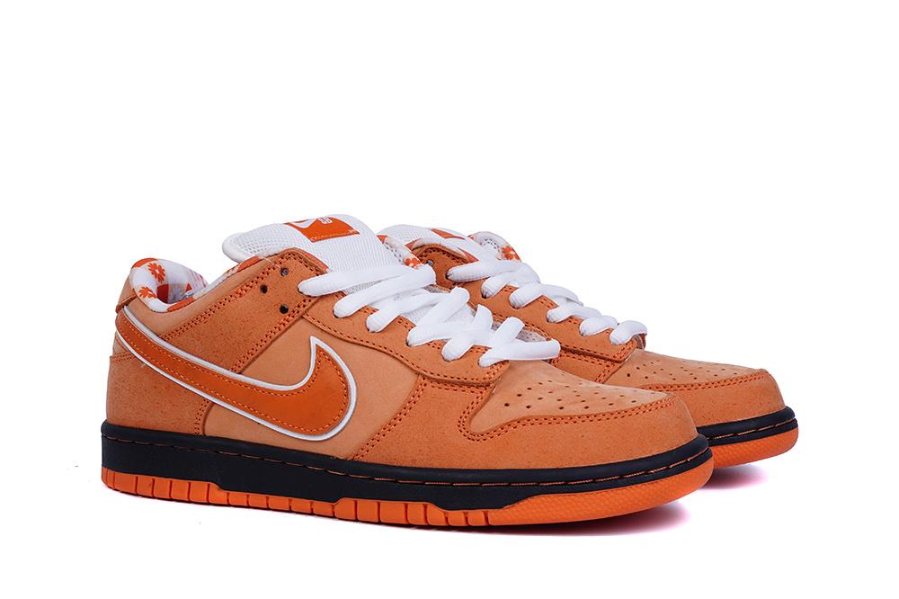 PK GOD NIKE SB DUNK LOW CONCEPTS ORANGE LOBSTER RETAIL MATERIALS READY TO SHIP